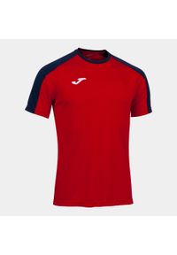 Koszulka do piłki nożnej męska Joma Eco Champioship z krótkim rękawem. Kolor: wielokolorowy, niebieski, czerwony. Długość rękawa: krótki rękaw. Długość: krótkie. Sport: piłka nożna #1