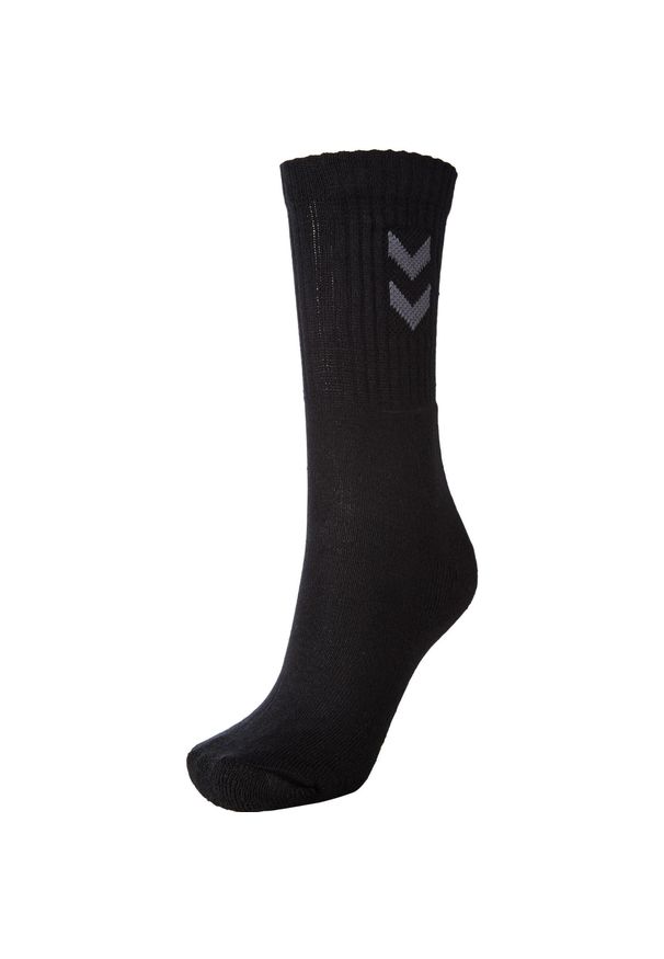 Zestaw skarpet sportowych dla dorosłych Hummel 3-Pack Basic Sock. Kolor: czarny. Sport: piłka ręczna