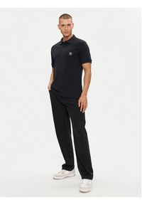 Emporio Armani Underwear Polo 211804 4R460 00020 Czarny Regular Fit. Typ kołnierza: polo. Kolor: czarny. Materiał: bawełna