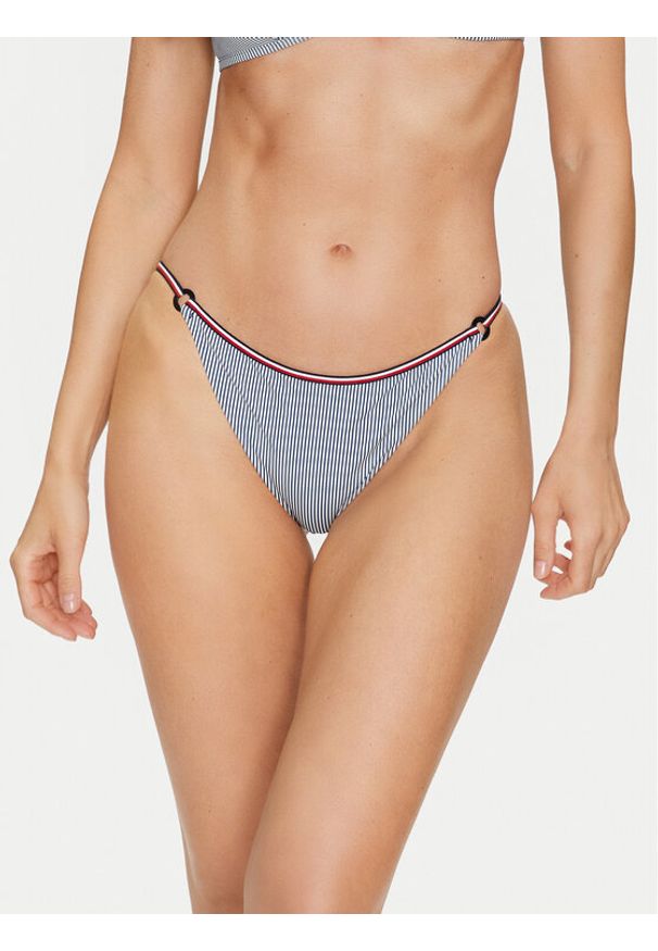 TOMMY HILFIGER - Tommy Hilfiger Dół od bikini UW0UW05330 Niebieski. Kolor: niebieski. Materiał: syntetyk