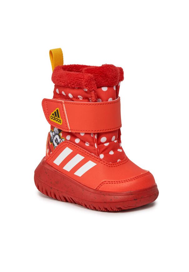 Adidas - adidas Buty Winterplay x Disney Shoes Kids IG7191 Czerwony. Kolor: czerwony. Wzór: motyw z bajki