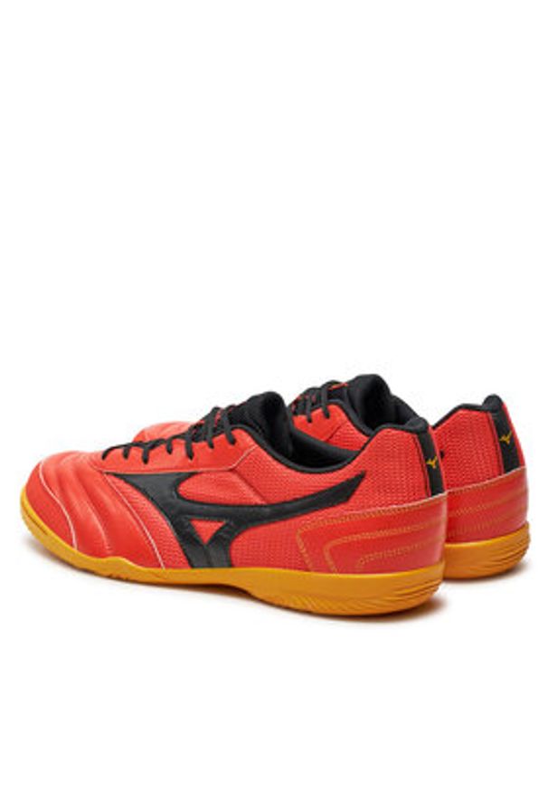 Mizuno Buty do piłki nożnej Mrl Sala Club In Q1GA240393 Czerwony. Kolor: czerwony. Materiał: skóra