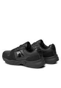 Calvin Klein Jeans Sneakersy Retro Tennis Laceup Nbs Lth Mix YM0YM00745 Czarny. Kolor: czarny
