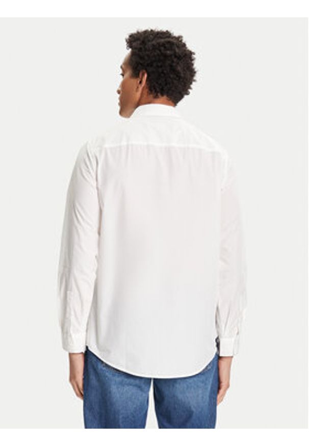 Armani Exchange Koszula XM000959 AF12994 U0009 Biały Regular Fit. Kolor: biały. Materiał: bawełna