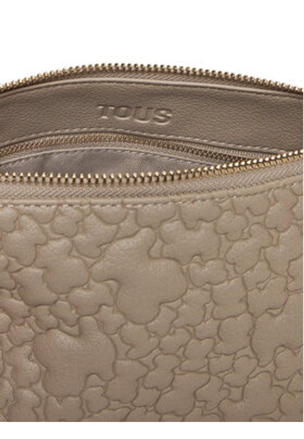 Tous - TOUS Torebka Puffy Bear 2002305043 Beżowy. Kolor: beżowy. Materiał: skórzane