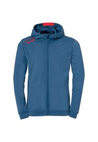 KEMPA - Dziecięca bluza dresowa z kapturem Kempa. Typ kołnierza: kaptur. Kolor: czerwony, czarny, szary, wielokolorowy. Materiał: dresówka. Wzór: kolorowy. Sport: piłka ręczna