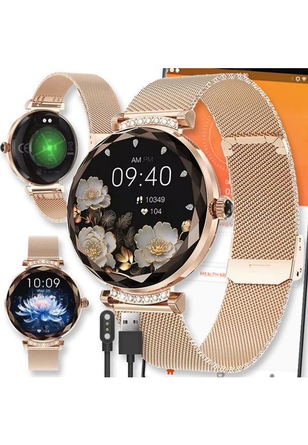 Smartwatch Active Band SMARTWATCH ZEGAREK WATCH MENU PL DAMSKI ROZMOWY SPORT POLSKIE PULS KROKI NX7 PRO. Rodzaj zegarka: smartwatch. Styl: sportowy