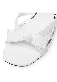 Nine West Klapki WFA2668-1 Biały. Kolor: biały. Materiał: syntetyk #7