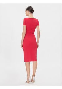 Rinascimento Sukienka koktajlowa CFC0115348003 Różowy Slim Fit. Kolor: różowy. Materiał: syntetyk. Styl: wizytowy #5