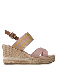 U.S. Polo Assn. Espadryle Alyss ALYSSA007 Różowy. Kolor: różowy. Materiał: materiał