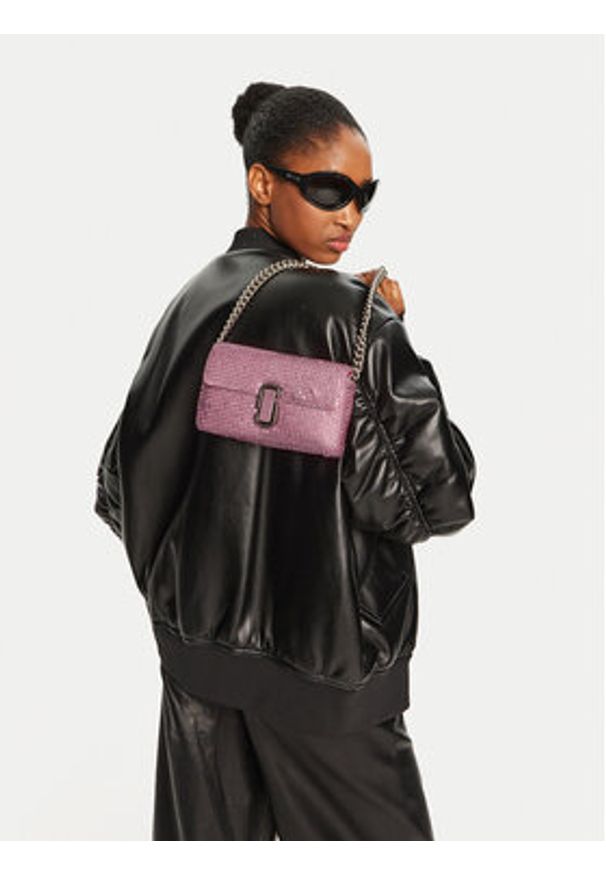 MARC JACOBS - Marc Jacobs Torebka The Rhinestone J Marc Mini Shoulder Bag H912M06RE22 Różowy. Kolor: różowy