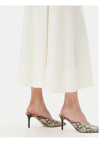 YAS Spódnica maxi Flaxy 26036370 Biały Regular Fit. Kolor: biały. Materiał: len, wiskoza #7