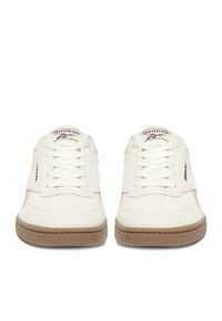 Reebok Sneakersy CEO-FORTE LOUNGER AR30252W-CQR Écru. Kolor: kremowy. Materiał: zamsz, skóra #6