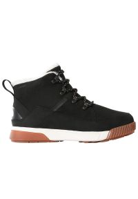 Buty The North Face Sierra 0A4T3XR0G1 - czarne. Okazja: na co dzień. Kolor: czarny. Materiał: skóra, guma. Szerokość cholewki: normalna. Styl: klasyczny, casual