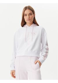 Guess Bluza V5GQ17 KCRT1 Biały Regular Fit. Kolor: biały. Materiał: syntetyk