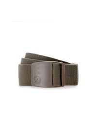 Fjällräven - Pasek do spodni Fjallraven Trekking Belt - dark olive. Kolor: zielony. Sport: turystyka piesza