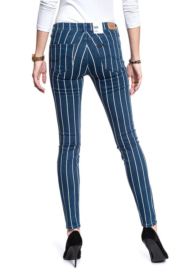 Lee - SPODNIE DAMSKIE LEE SCARLETT STREAK STRIPE L526MPHY 112111770