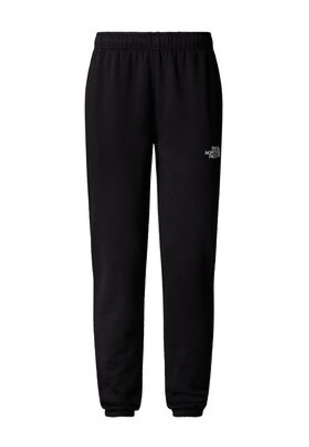 The North Face Spodnie dresowe Simple Dome NF0A8C1Y Czarny Regular Fit. Kolor: czarny. Materiał: bawełna, syntetyk