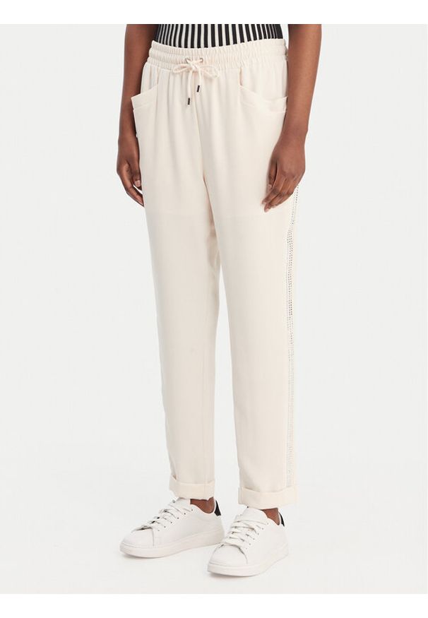 Liu Jo Sport Spodnie materiałowe TA6290 TS923 Różowy Regular Fit. Kolor: różowy. Materiał: syntetyk. Styl: sportowy