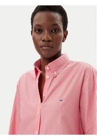 Tommy Jeans Koszula DW0DW20290 Różowy Regular Fit. Kolor: różowy. Materiał: bawełna #4