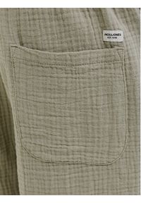 Jack & Jones Szorty materiałowe Jaiden 12274758 Khaki Relaxed Fit. Kolor: brązowy. Materiał: bawełna #6