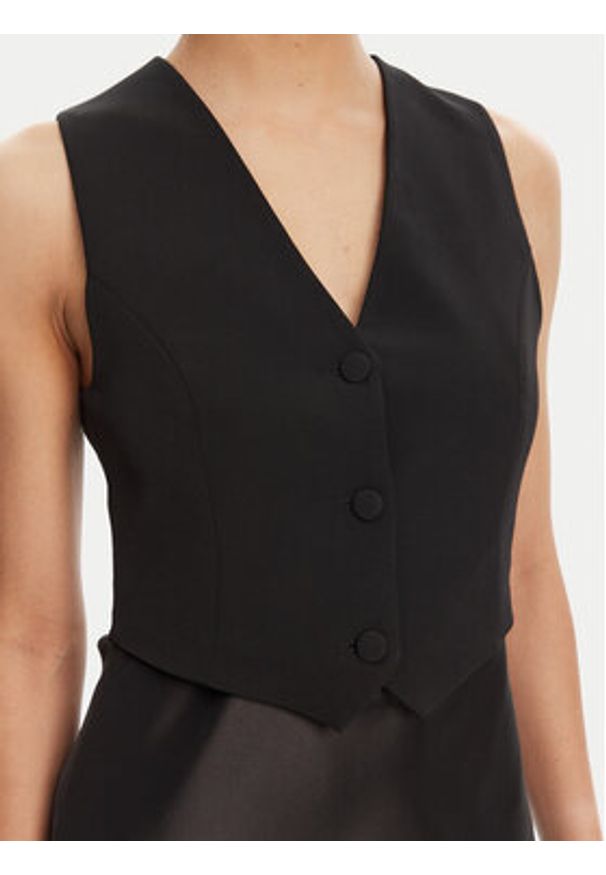 Liu Jo Sukienka koktajlowa WA5271 TS896 Czarny Regular Fit. Kolor: czarny. Materiał: syntetyk. Styl: wizytowy