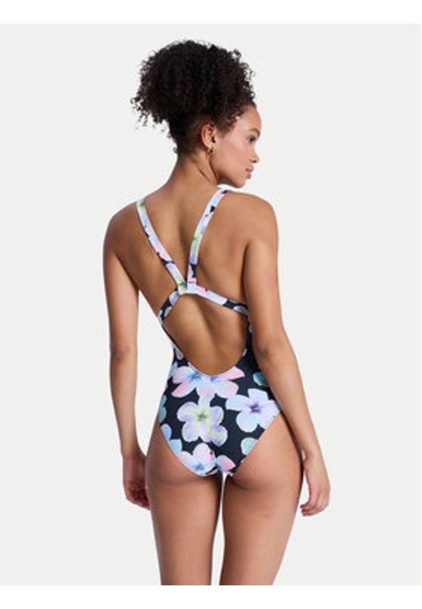 Roxy Strój kąpielowy Roxy Active ERJX103813 Kolorowy. Materiał: syntetyk. Wzór: kolorowy