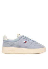 TOMMY HILFIGER - Tommy Hilfiger Sneakersy The Greenwich Edge Max Suede EN0EN02989 Niebieski. Kolor: niebieski. Materiał: skóra, zamsz #1