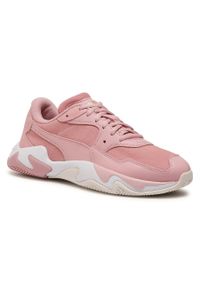 Sneakersy Puma Storm Tonal 372415 01 Bridal Rose/Whisper White. Kolor: różowy. Materiał: zamsz, skóra