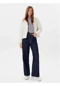 TOMMY HILFIGER - Tommy Hilfiger Kurtka puchowa WW0WW46788 Écru Regular Fit. Materiał: syntetyk #3