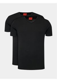 Hugo Komplet 2 t-shirtów 50325417 Czarny Slim Fit. Kolor: czarny. Materiał: bawełna