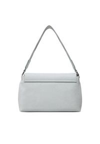 Calvin Klein Torebka Ck Must Satchel_Mono K60K613181 Szary. Kolor: szary. Materiał: skórzane