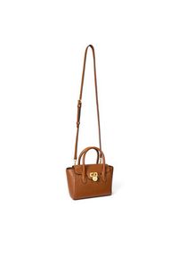 Lauren Ralph Lauren - LAUREN RALPH LAUREN Torebka 431969349001 Brązowy. Kolor: brązowy. Materiał: skórzane #7