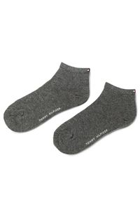 TOMMY HILFIGER - Tommy Hilfiger Skarpety krótkie 373001001 Szary. Kolor: szary. Materiał: materiał #1
