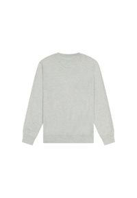 Wrangler - MĘSKA BLUZA WRANGLER SMALL GRAPHIC CREW MID GREY MEL 112371516 #7