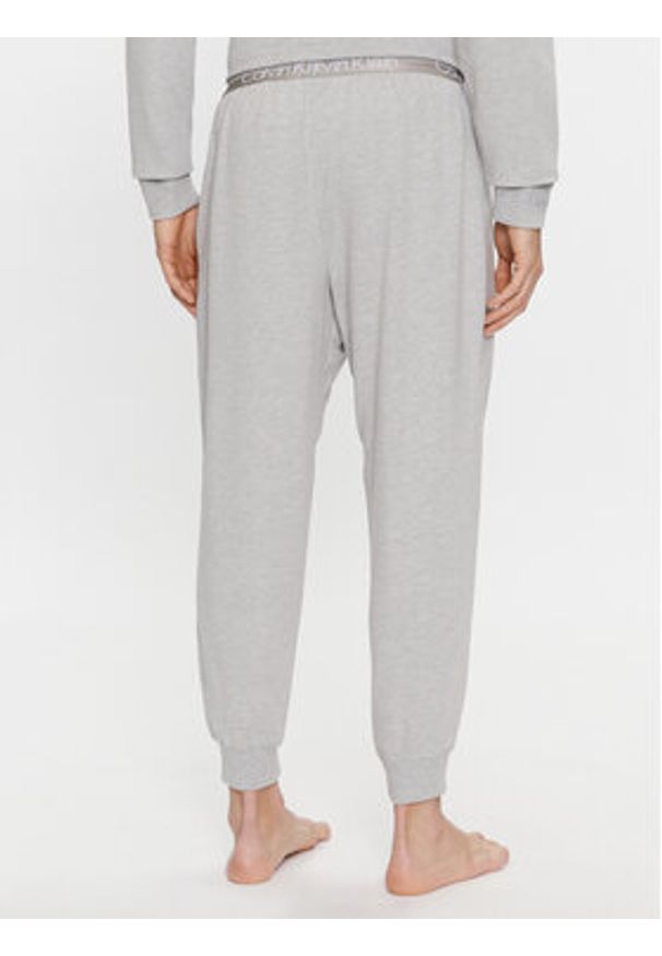 Calvin Klein Underwear Spodnie piżamowe 000NM2175E Szary Relaxed Fit. Kolor: szary. Materiał: syntetyk, bawełna