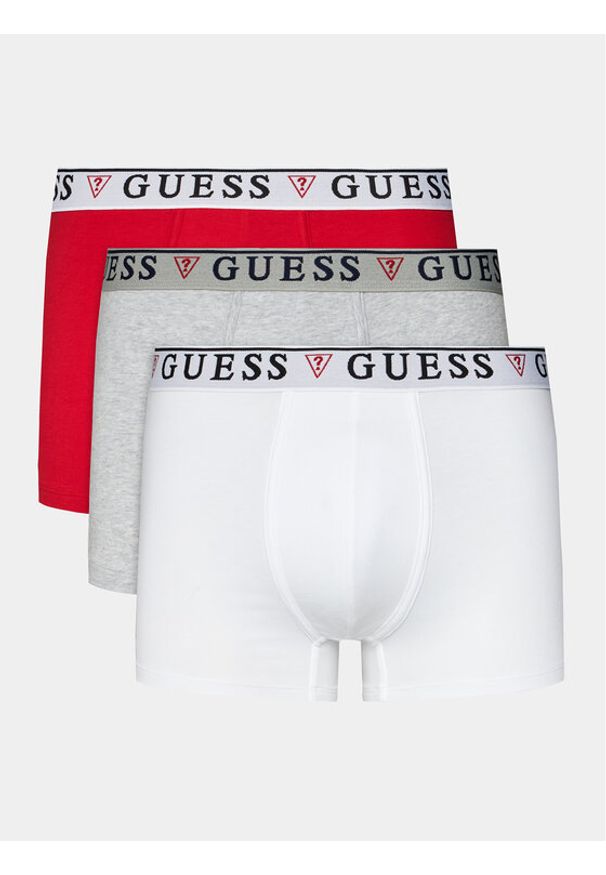 Guess Komplet bokserek U97G01 KCD31 Czerwony. Kolor: czerwony. Materiał: bawełna