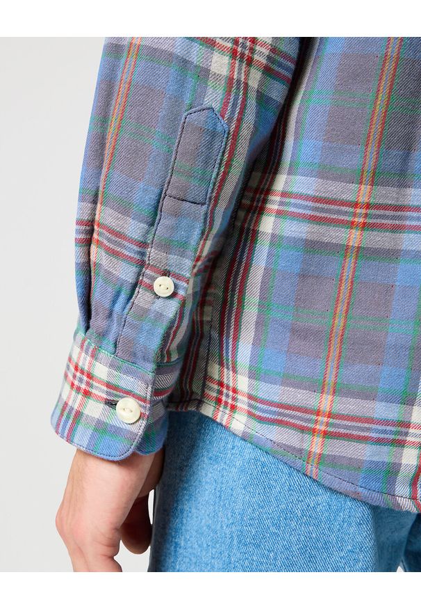 Wrangler - WRANGLER MĘSKA KOSZULA 2 PKT SHIRT RAINBOW 112357233 W5K7016301