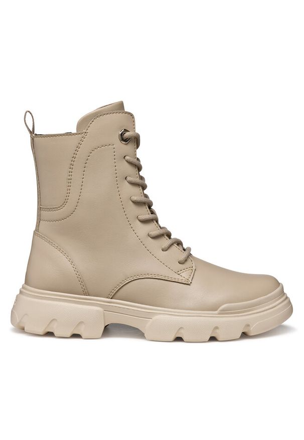 Kozaki Geox. Kolor: beżowy