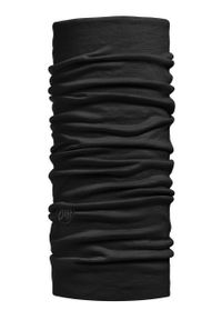 Buff Komin męski kolor czarny gładki. Kolor: czarny. Materiał: wełna, tkanina, materiał, włókno. Wzór: gładki #1