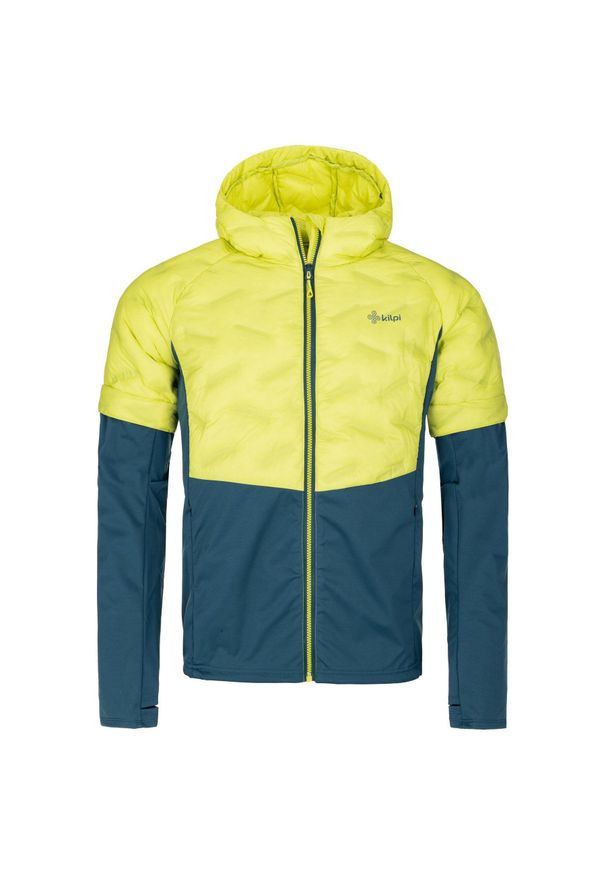 Męska kurtka outdoorowa Kilpi VERONS-M. Kolor: zielony, fioletowy, szary, wielokolorowy. Materiał: nylon. Sport: turystyka piesza