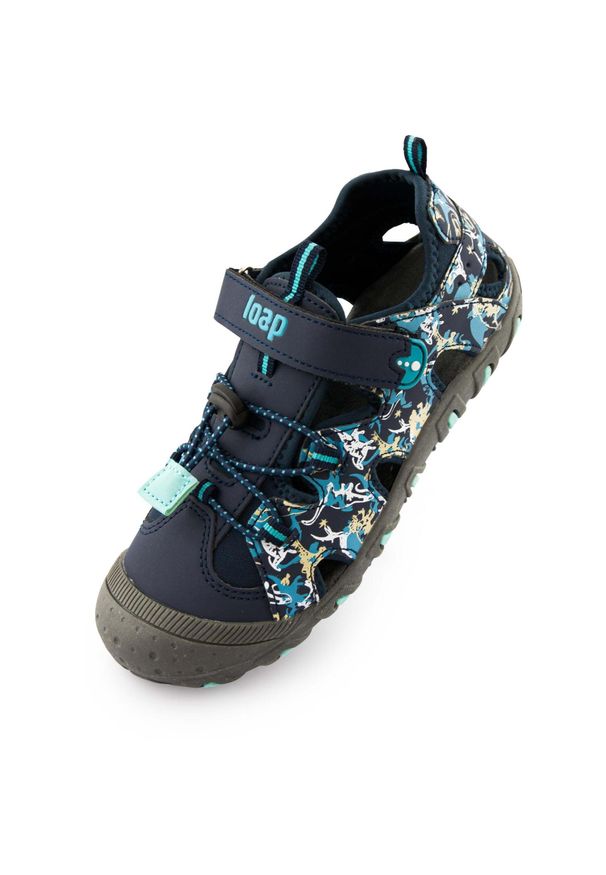 ZOOPLEMENTS - Sandały sportowe dla dzieci lily blu 32 - Oddychający i zrównoważony. Kolor: różowy, niebieski, wielokolorowy, pomarańczowy. Sport: turystyka piesza