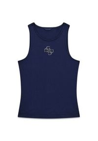 Guess T-Shirt 180724 Niebieski Classic Fit. Kolor: niebieski #4