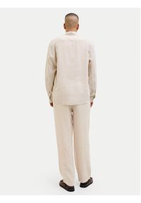 Jack & Jones Chinosy St. Karl 12253120 Beżowy Loose Leg. Kolor: beżowy. Materiał: len #2