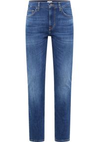 Męskie Spodnie Jeansowe Mustang Style Frisco Skinny Denim Blue 1016307 5000 883 #4