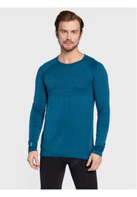 Halti Koszulka techniczna Free Recy 088-0026 Niebieski Regular Fit. Kolor: niebieski. Materiał: syntetyk