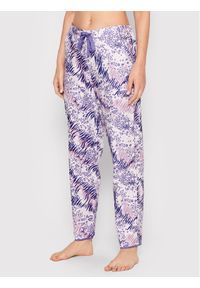 Cyberjammies Spodnie piżamowe Camila 9374 Fioletowy Relaxed Fit. Kolor: fioletowy. Materiał: bawełna