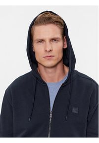 BOSS - Boss Bluza Zetalky 50508578 Granatowy Regular Fit. Kolor: niebieski. Materiał: bawełna #4