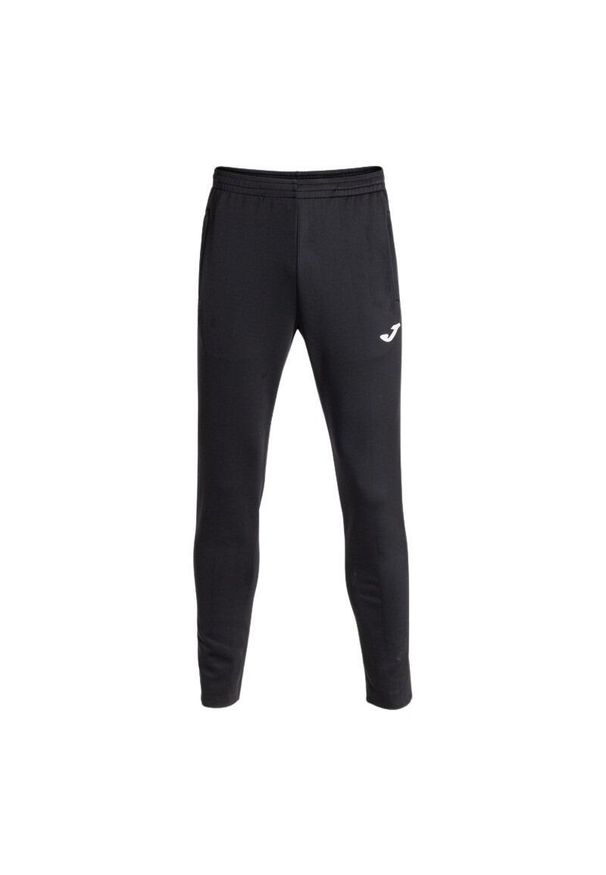 Spodnie dresowe Joma Elite XI. Kolor: czarny. Materiał: dresówka. Sport: bieganie, fitness