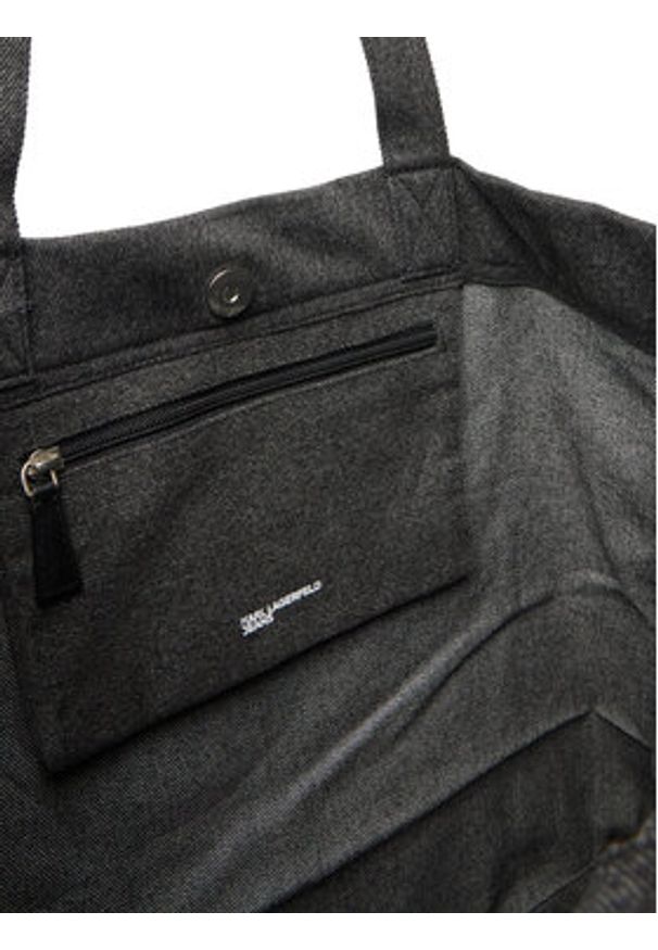 Karl Lagerfeld Jeans Torebka B1W50045 Czarny. Kolor: czarny
